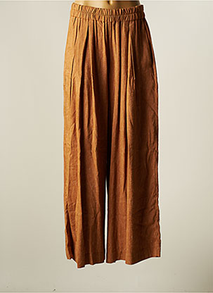 Pantalon large marron SESSUN pour femme
