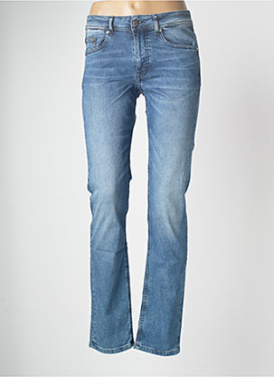 Jeans coupe droite bleu KARL LAGERFELD pour femme