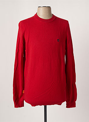 Pull rouge TIMBERLAND pour homme