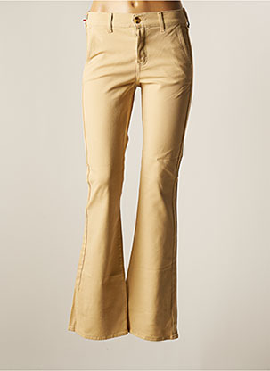 Vs Miss Pantalons Cargo Femme De Couleur Beige 2170472-beige0 - Modz