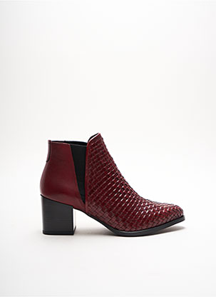 Bottines/Boots rouge YVES DESFARGE pour femme