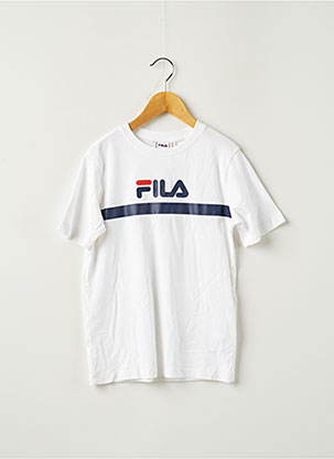 T-shirt blanc FILA pour garçon