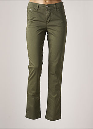 Pantalon slim vert COWEST pour femme