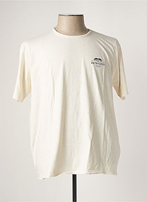 T-shirt beige DSTREZZED pour homme