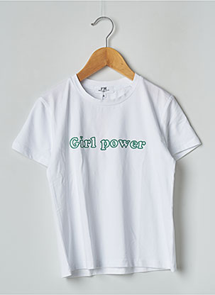 T-shirt blanc PM MERE & FILLE pour fille