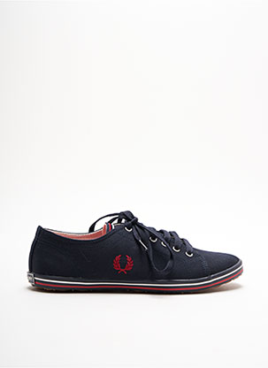 Baskets bleu FRED PERRY pour homme