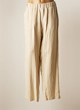 Pantalon droit beige LS pour femme