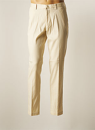 Pantalon slim beige HUGO BOSS pour homme