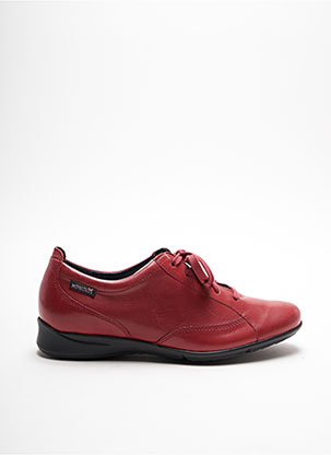 Chaussures de confort rouge MEPHISTO pour femme