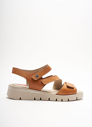 Sandales/Nu pieds marron FLUCHOS pour femme