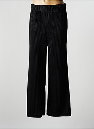 Pantalon large noir BISCOTE pour femme