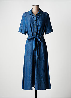 Robe mi-longue bleu VERA MONT pour femme