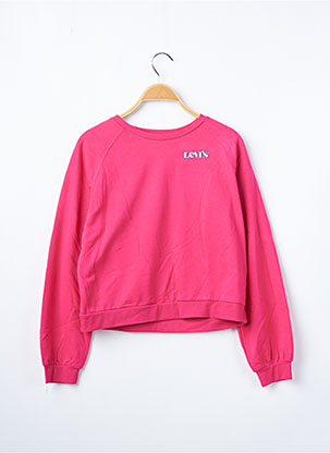 Sweat-shirt rose LEVIS pour fille
