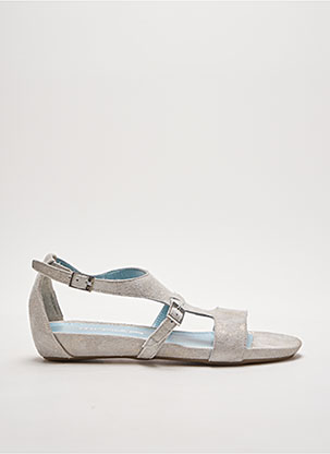 Sandales/Nu pieds gris MITICA pour femme