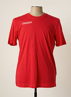 T-shirt rouge KAPPA pour homme