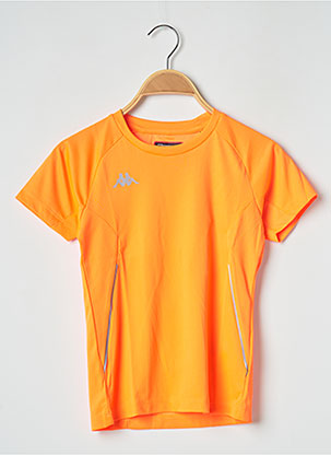 T-shirt orange KAPPA pour fille