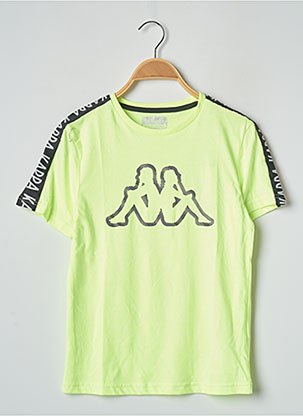 T-shirt vert KAPPA pour garçon