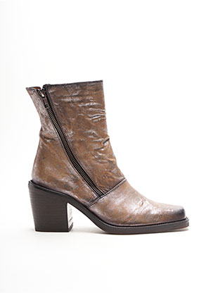 Bottines/Boots gris LITTLE...LA SUITE pour femme