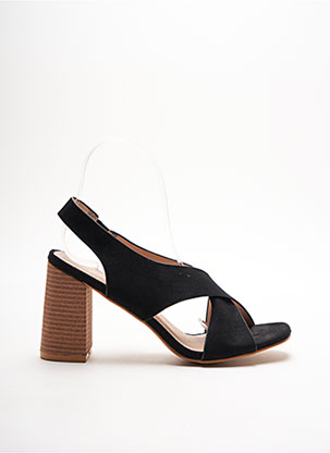 Sandales/Nu pieds noir FINDLAY pour femme