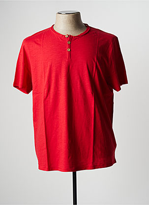 T-shirt rouge TIBET pour homme