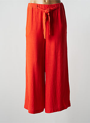 Pantalon 7/8 orange MOLLY BRACKEN pour femme