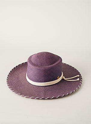 Chapeau violet YOSUZI pour femme