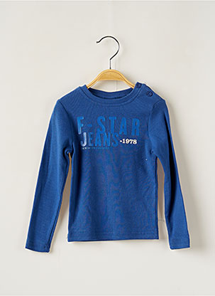 T-shirt bleu US FREE STAR pour garçon