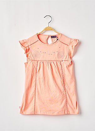 T-shirt orange SERGENT MAJOR pour fille