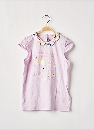 T-shirt violet SERGENT MAJOR pour fille