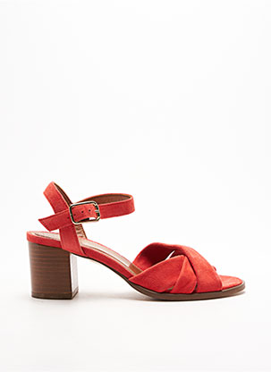 Sandales/Nu pieds rouge MAISON TOUFET pour femme