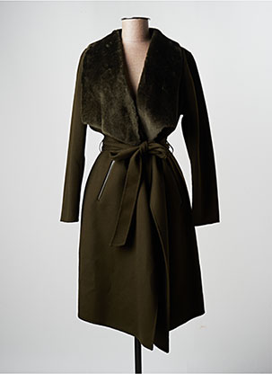 Manteau long vert MACKAGE pour femme