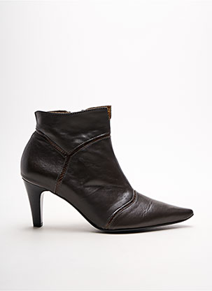 Bottines/Boots marron FRANCE MODE pour femme