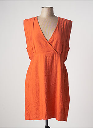 Robe courte orange AN' GE pour femme