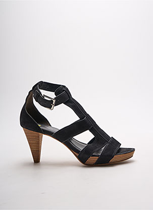 Sandales/Nu pieds noir K+S SHOES pour femme