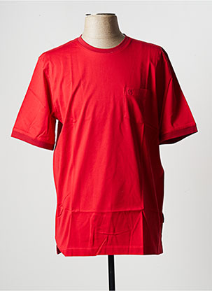 T-shirt rouge HAJO pour homme