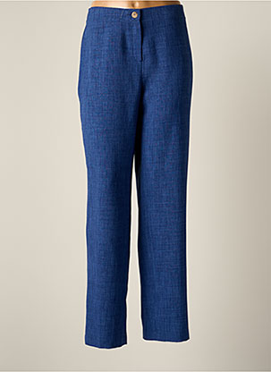 Pantalon droit bleu JUMFIL pour femme