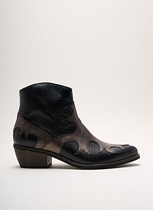 Bottines/Boots noir MINKA DESIGN pour femme