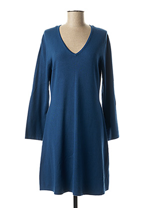 Robe courte bleu MARBLE pour femme