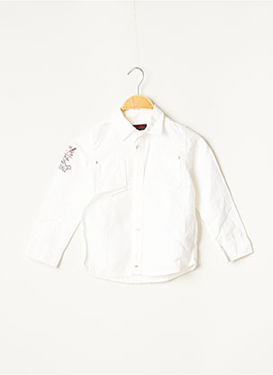 Catimini Combi Shorts Garcon De Couleur Blanc 2015298-blanc0 - Modz