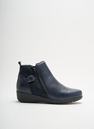 Bottines/Boots bleu SMANN pour femme