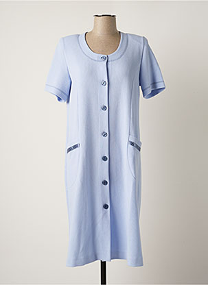 Robe de chambre bleu EGATEX pour femme