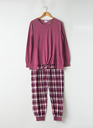 Pyjama violet RINGELLA pour femme