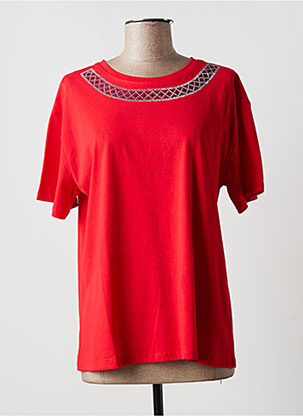 T-shirt rouge MULTIPLES pour femme