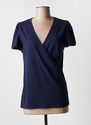 T-shirt bleu COMPAÑIA FANTASTICA pour femme