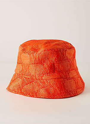 Chapeau orange MAXMARA pour femme