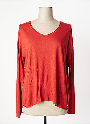 T-shirt orange HARRIS WILSON pour femme