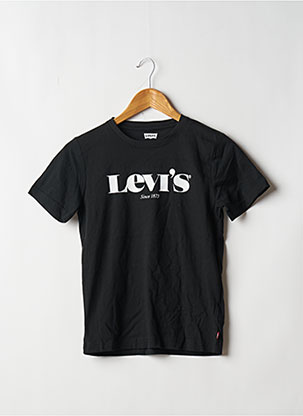 T-shirt noir LEVIS pour garçon