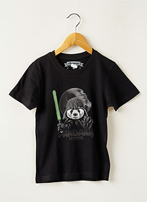 T-shirt noir AVOMARKS pour enfant