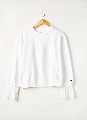 Sweat-shirt blanc LEON & HARPER pour femme