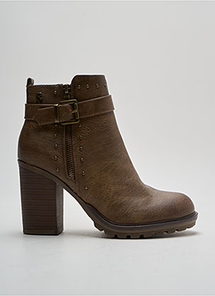 Bottines/Boots marron REFRESH pour femme